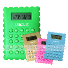 Calculatrice en forme de biscuit (LC507-1)